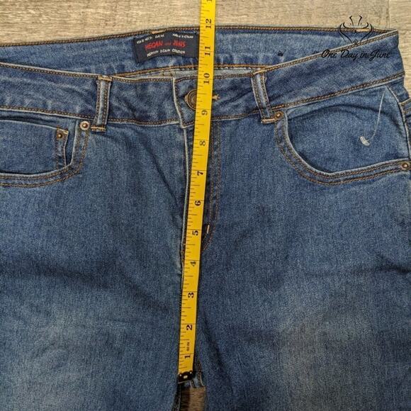 Megan Jeans Juniors Straight Leg Jeans Size 13 - Picture 4 of 6